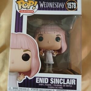 Funko Pop Enid Sinclair with Pink Hair and Lilac Outfit Rav'N Dance